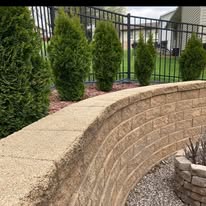 Retaining wall project